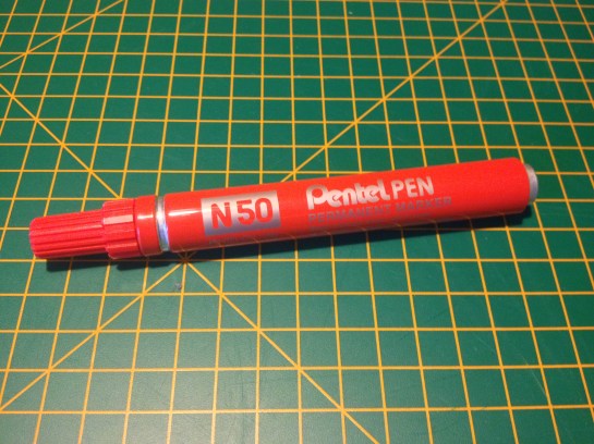 Red Perminant Marker