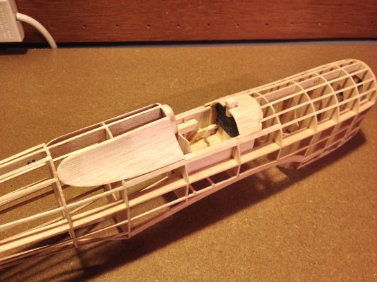 Guillows P40 Cockpit Crafted Guillows P40 Cockpit Crafted