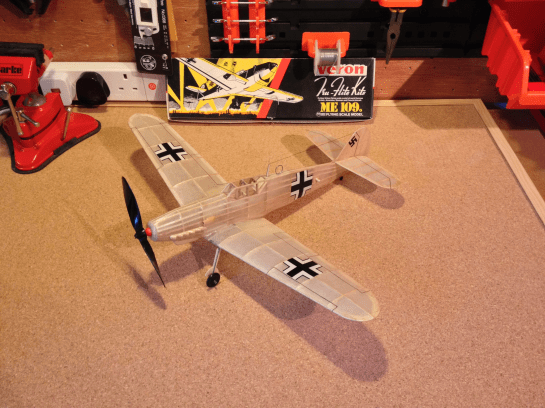 Veron Tru-Flite ME109G D1 Completed (26.07.14)