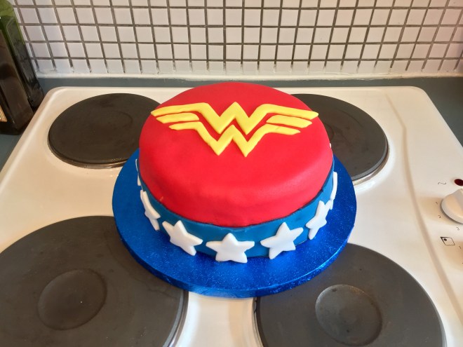 Wonder Woman Cake