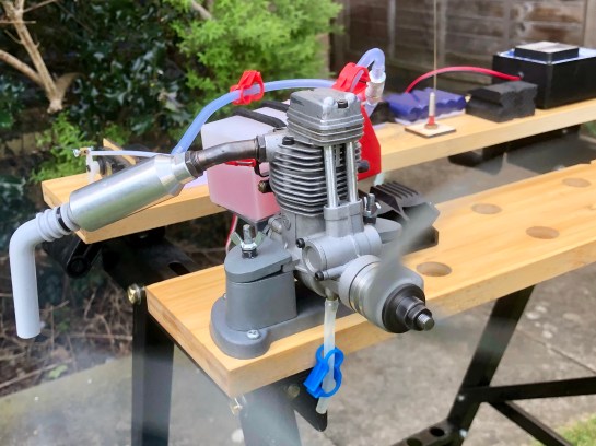 All's well that ends well. Purring away nicely on a 12x6 prop